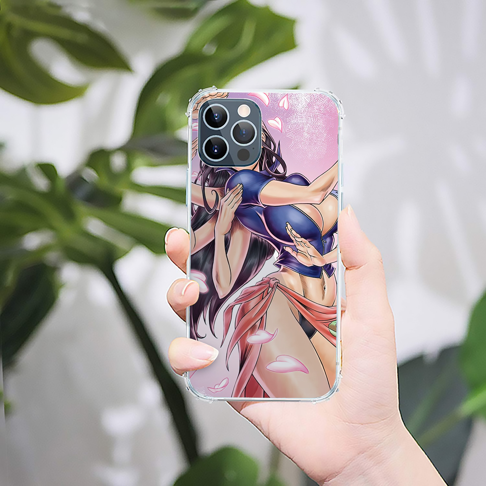 （画像用） ワンピース ONE PIECE 【iPhone 12シリーズ対応】透明スマホケース（クリアソフトケース）